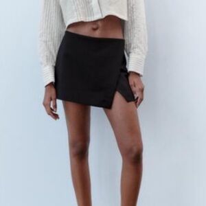 Zara Black Mini Skirt